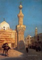 Vista de El Cairo sin fecha Orientalismo árabe griego Jean Leon Gerome